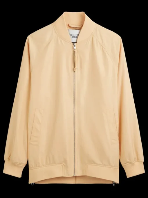 Aviator-Blouson relaxed aus recyceltem Polyester-Twill
