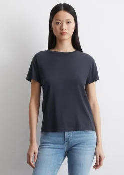 Basic-T-Shirt loose aus Organic Cotton