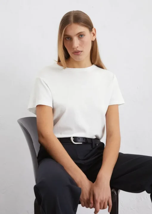 Basic-T-Shirt loose aus Organic Cotton