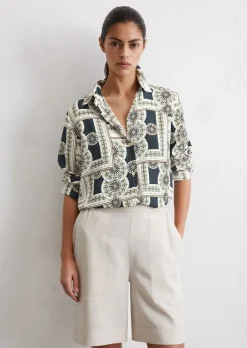 Bluse relaxed aus ECOVERO™ von LENZING™