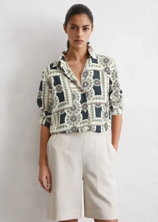Bluse relaxed aus ECOVERO™ von LENZING™