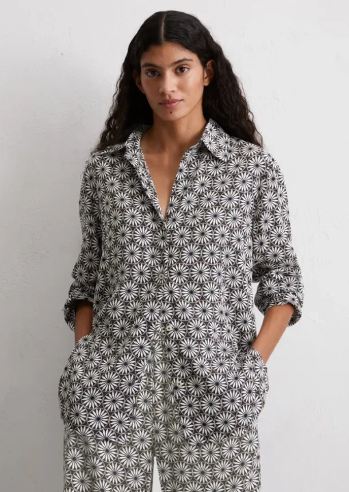 Bluse relaxed aus ECOVERO™ von LENZING™