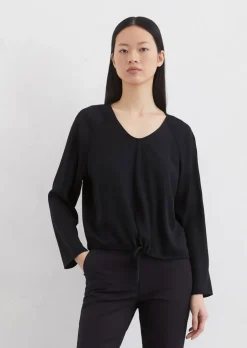 Blusenshirt regular aus LENZING™ ECOVERO™