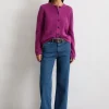 Cardigan slim aus Heavy-Weight-Organic-Cotton