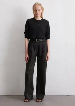 Cardigan slim aus Heavy-Weight-Organic-Cotton