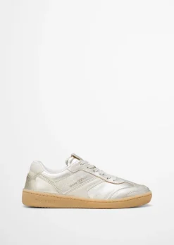 Court-Sneaker aus edlem Rindleder