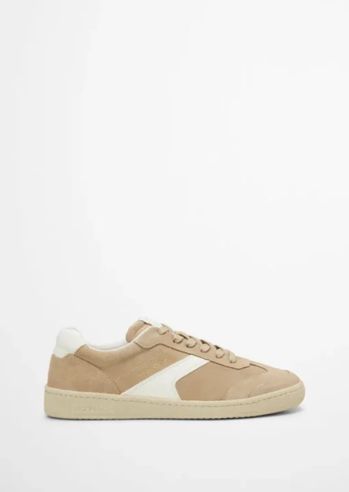 Court-Sneaker aus edlem Rindleder