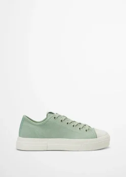 Court-Sneaker aus hochwertigem Veloursleder