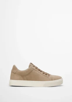 Cupsohlen-Sneaker aus softem Veloursleder