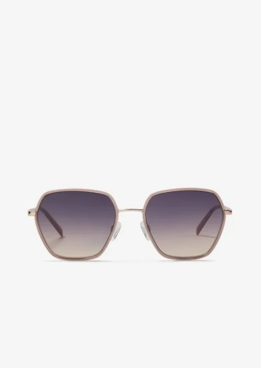 Damen-Sonnenbrille aus leichtem Metall
