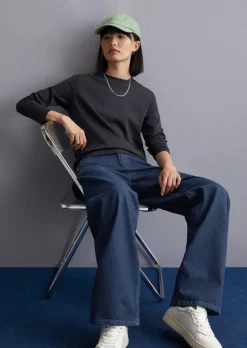 DfC Longsleeve regular aus Interlock-Jersey