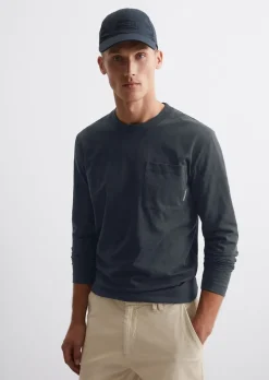 DfC Longsleeve regular in Heavy-Slub-Jersey-Qualität