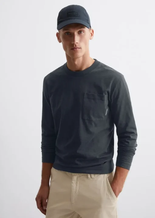 DfC Longsleeve regular in Heavy-Slub-Jersey-Qualität