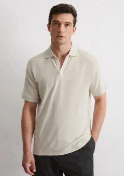 DfC Poloshirt regular aus Bio-Baumwoll-Frottee