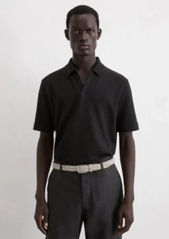 DfC Poloshirt regular mit feiner Struktur