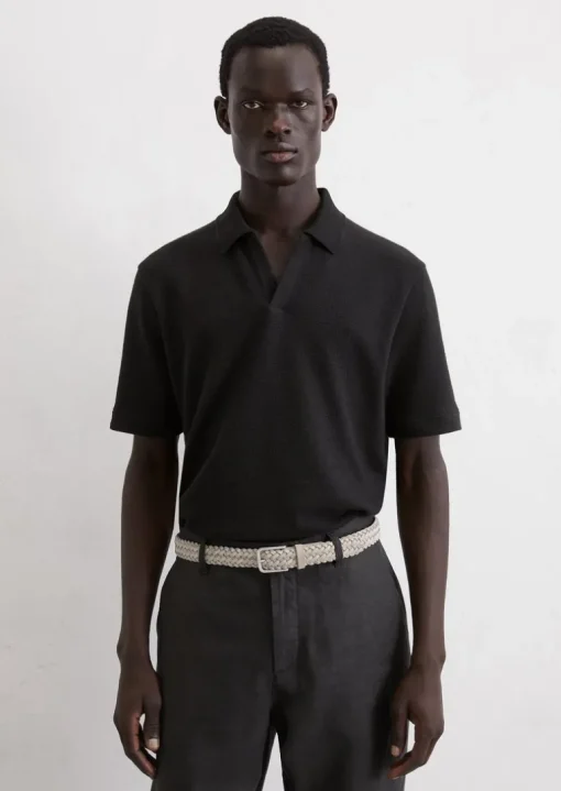 DfC Poloshirt regular mit feiner Struktur