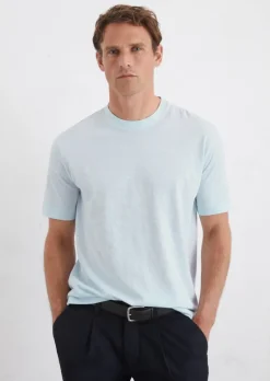 DfC T-Shirt regular aus gestreiftem Single-Slub-Jersey