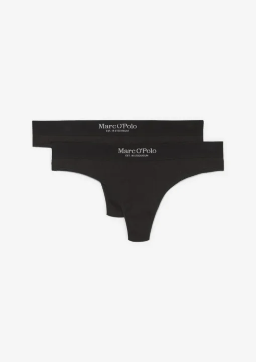 Feinripp-Tanga im 2er Pack