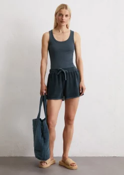 Frottee-Shorts regular aus softem Baumwolle-Mix