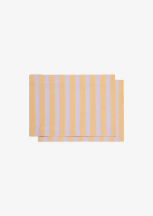 Gestreiftes Tischset im 2er Pack