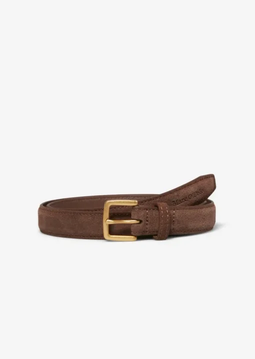 Gürtel aus weichem Veloursrindleder