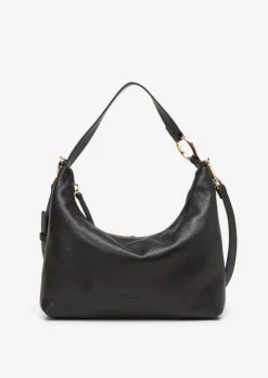 Handtasche small aus fein genarbtem Rindleder