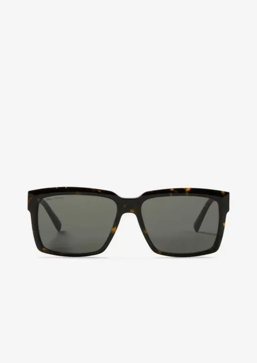 Herren-Sonnenbrille in moderner rechteckiger Form