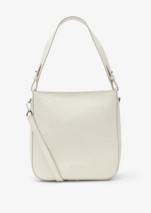 Hobo Bag small aus genarbtem Rindleder