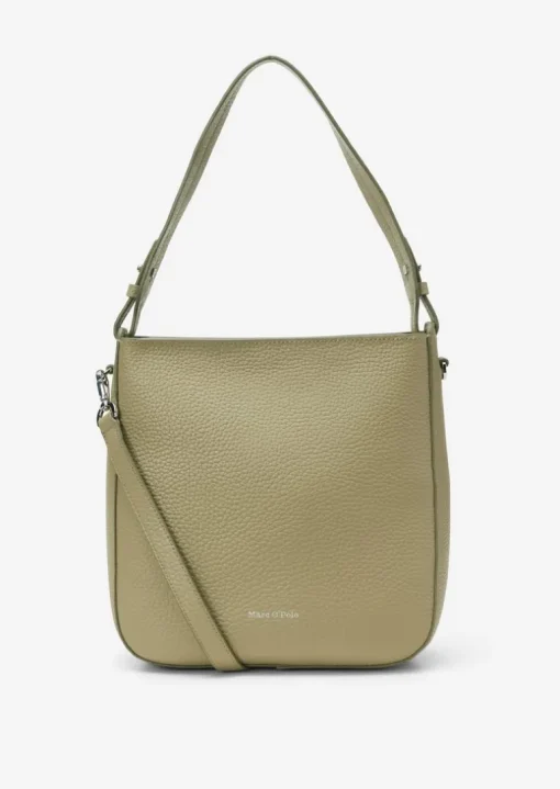 Hobo Bag small aus genarbtem Rindleder