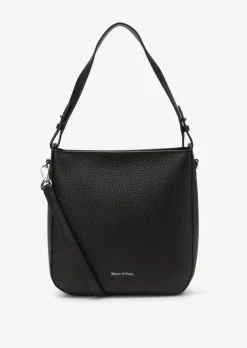 Hobo Bag small aus genarbtem Rindleder