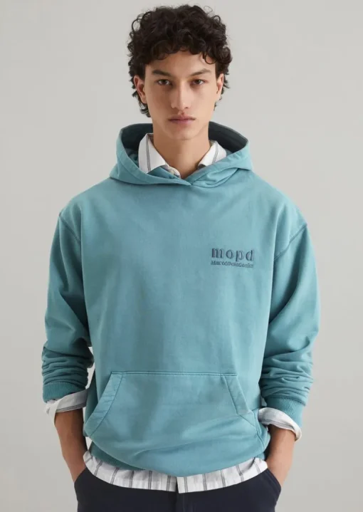 Hoodie relaxed aus Bio-Baumwolle