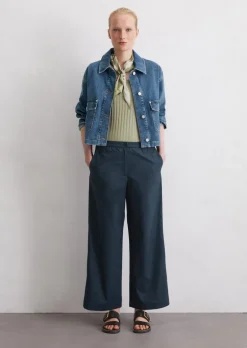 Hose relaxed aus TENCEL™ Lyocell mit Bio-Baumwolle