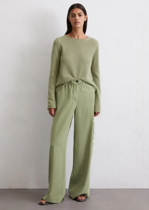 Hose wide aus TENCEL™ Lyocell