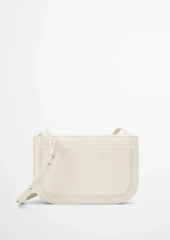 2in1 Crossbody Bag aus fein genarbtem Rindleder