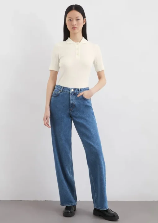 Jeans Model Linn wide mit CIRCULOSE®