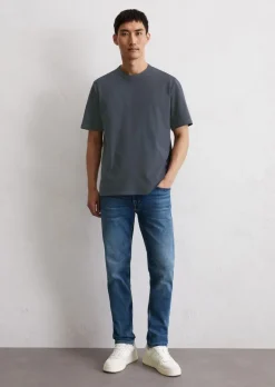 Jeans Model Sjöbo shaped aus stretchigem Bio-Baumwoll-Mix