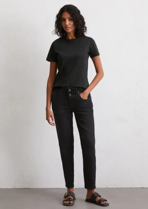 Jeans Model Theda boyfriend cropped aus Organic Cotton Stretch