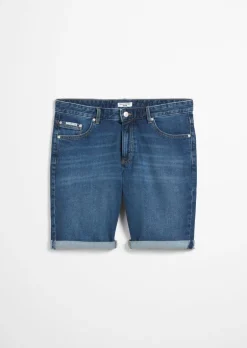 Jeans-Shorts Model Mats tapered aus Bio-Baumwoll-Mix