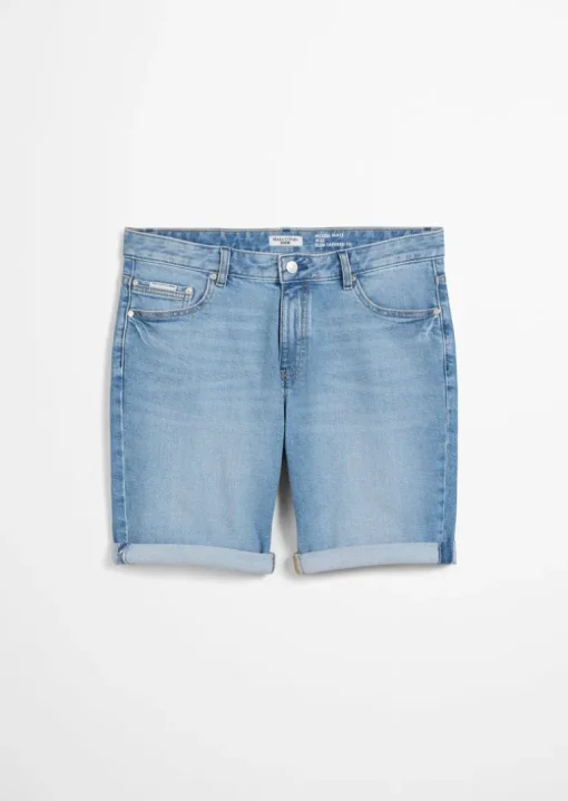 Jeans-Shorts Model Mats tapered aus Bio-Baumwoll-Mix