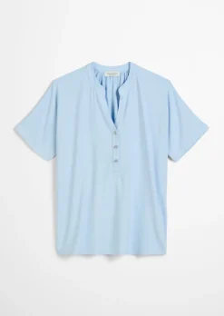 Jerseybluse relaxed aus LENZING™ ECOVERO™