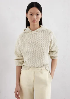 Kapuzenpullover oversized aus Organic Cotton