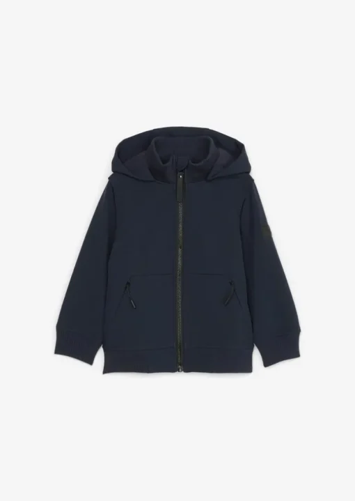 KIDS-BOYS Kapuzen-Softshelljacke wind- und wasserabweisend