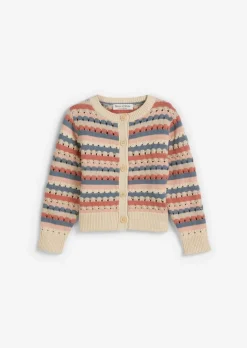 KIDS-GIRLS Strickjacke in Häkel-Optik