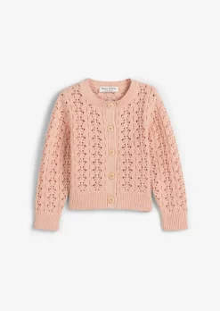 KIDS-GIRLS Strickjacke in Häkel-Optik