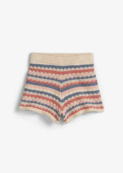 KIDS-GIRLS Strickshorts in Häkel-Optik