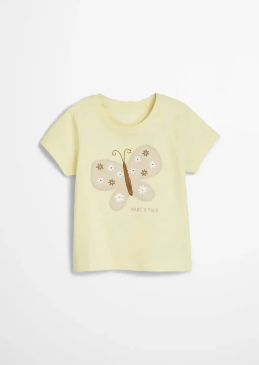 KIDS-GIRLS T-Shirt mit Schmetterlings-Applikation
