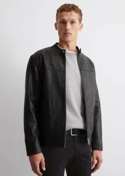 Lederjacke regular aus softem Lammleder