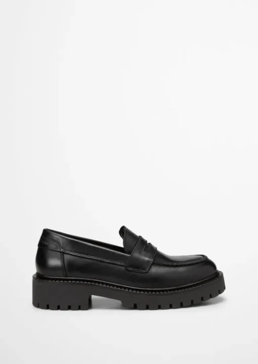 Loafer mit robuster Profil-Laufsohle