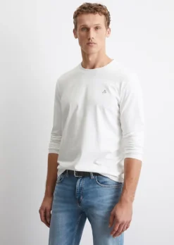 Longsleeve shaped aus reiner Bio-Baumwolle