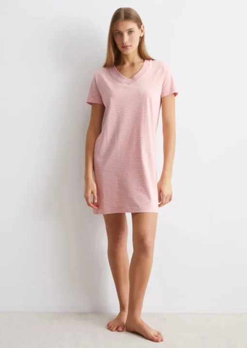 Loungekleid aus Bio-Baumwoll-Jersey